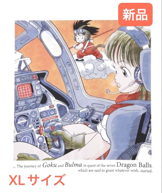Uniqlo Dragon Ball UT Goku & Bulma T-Shirt Size XL