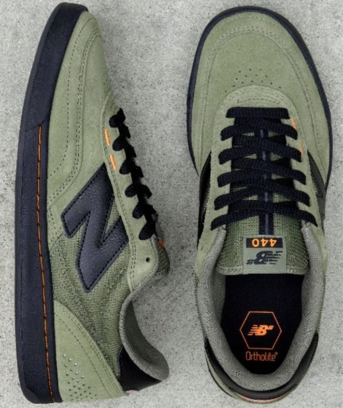 New Balance Numeric 440 Suede 28.5 Olive Challenger Skater