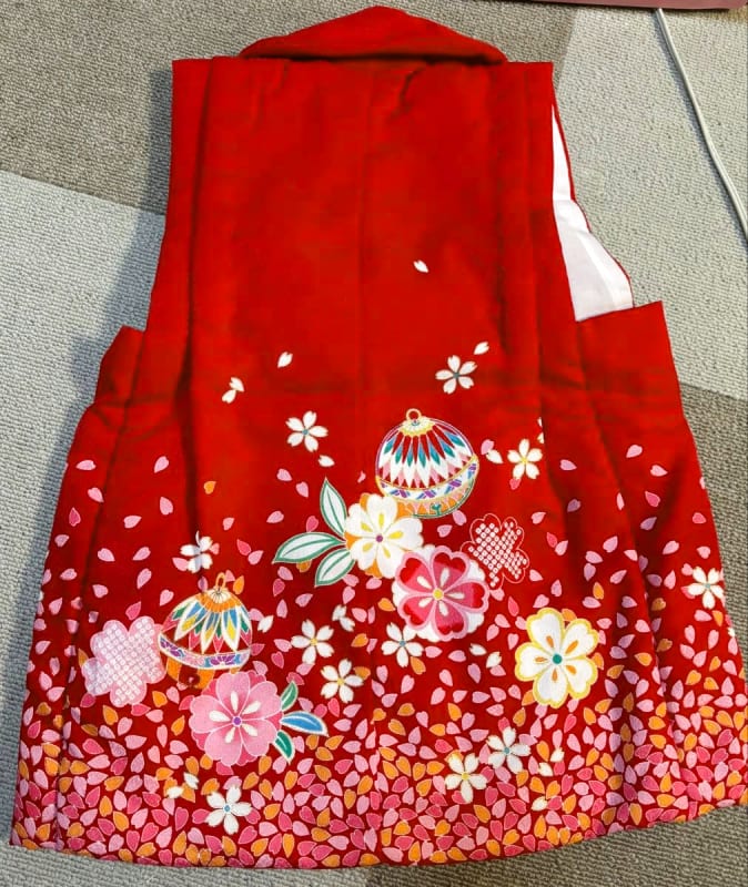 Shichi-Go-San Kimono Set for Girls 3 Years
