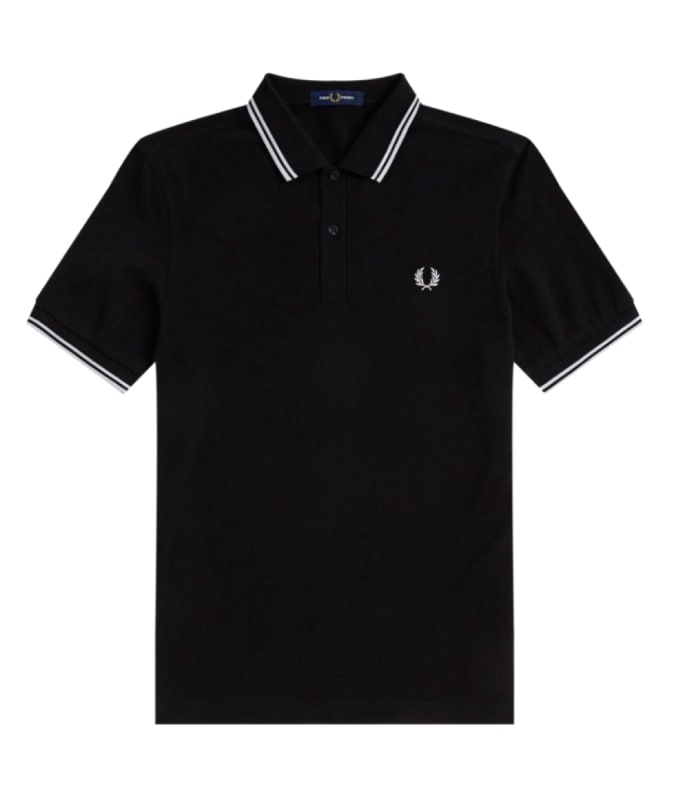 Fred Perry Black Polo Shirt New with Tags