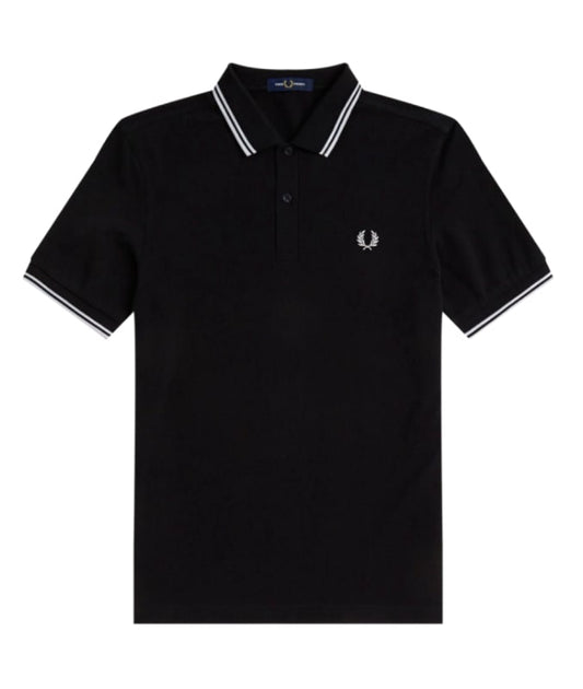 Fred Perry Black Polo Shirt New with Tags