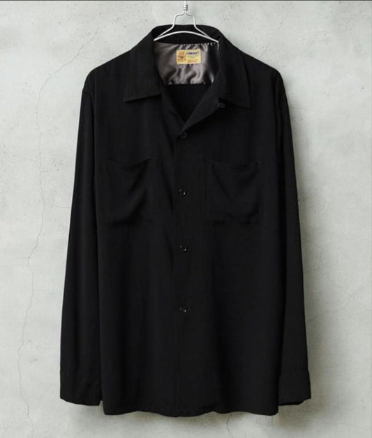 Waiper x Town Craft Rayon Open Collar Shirt