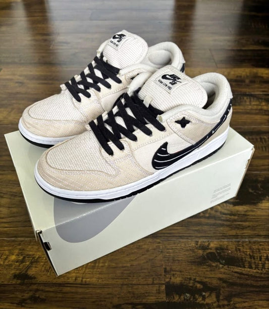 Albino & Preto × Nike SB Dunk Low Pro QS Pearl White 26.5cm