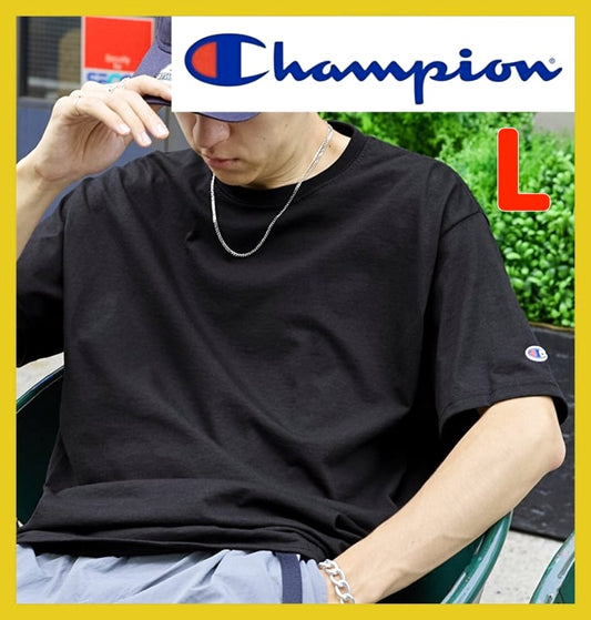 Champion Authentic T-Shirts Black Size L