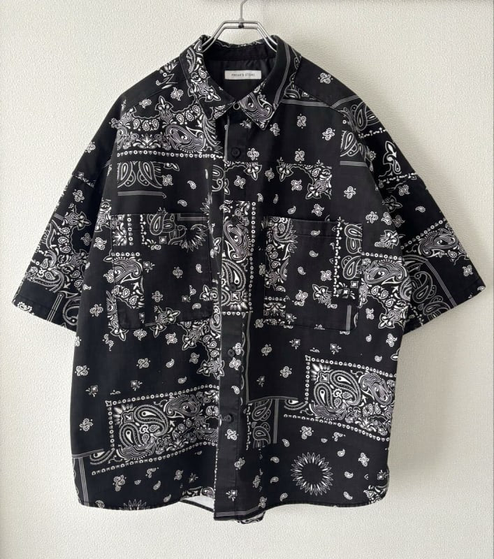 Freak's Store Bandana Shirts M Black