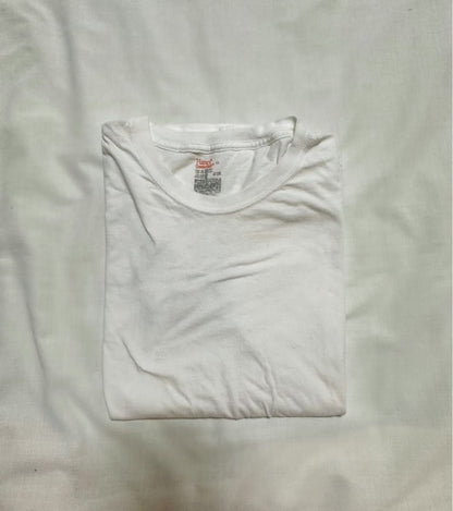 Hanes T-Shirt Crew Neck LL Size Red Label