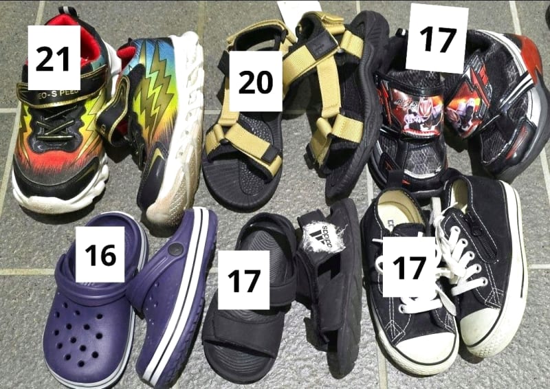 Kids Sneakers Sandals Bundle Converse
