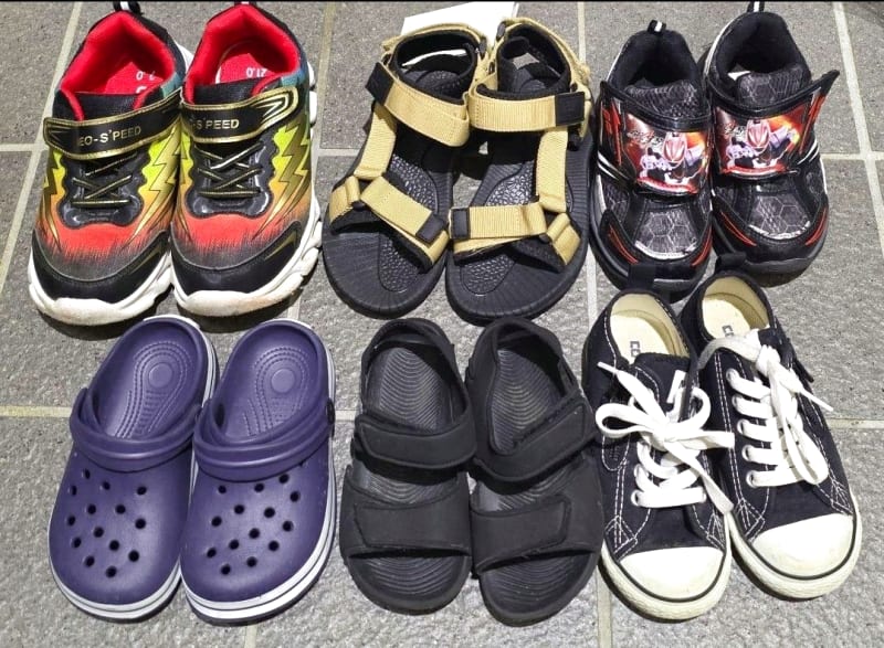 Kids Sneakers Sandals Bundle Converse