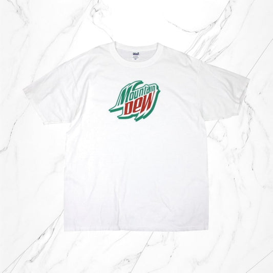 Vintage MAUNTAIN DEW White T-Shirt
