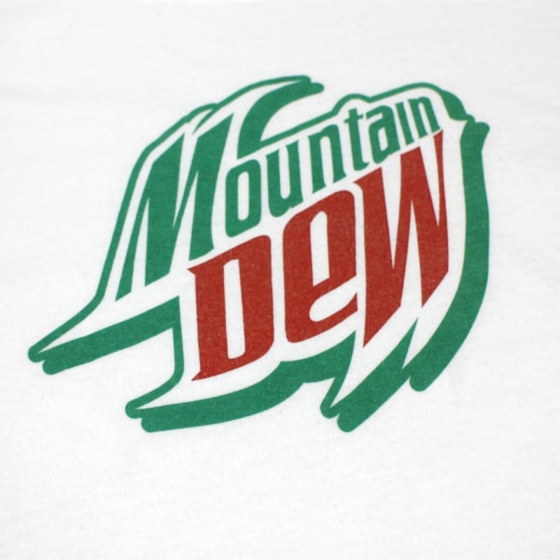 Vintage MAUNTAIN DEW White T-Shirt