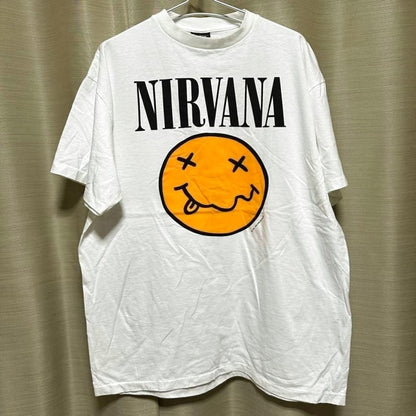 Nirvana Smiley & In Utero T-Shirts XL