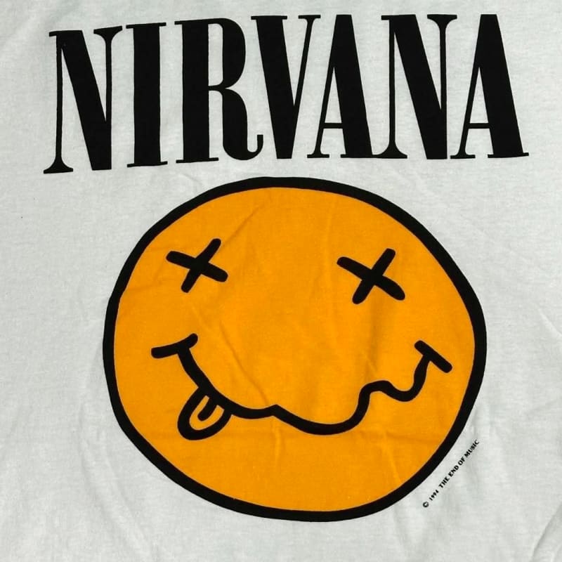 Nirvana Smiley & In Utero T-Shirts XL