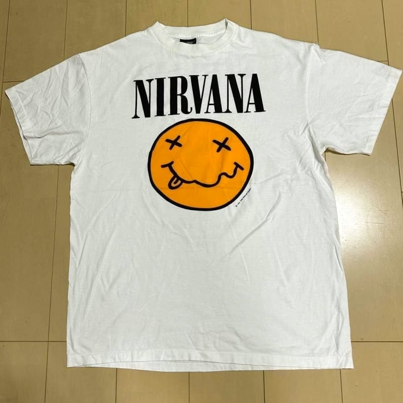 Nirvana Smiley & In Utero T-Shirts XL
