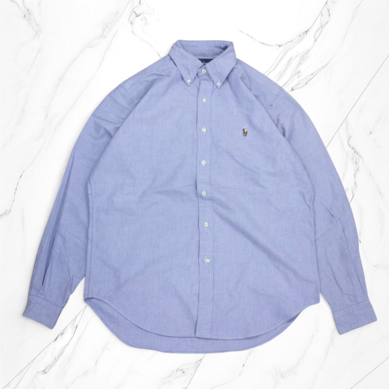 Vintage Polo Ralph Lauren Classic Fit Shirt Blue
