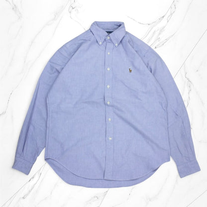 Vintage Polo Ralph Lauren Classic Fit Shirt Blue