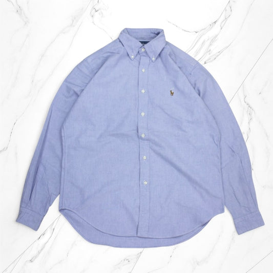 Vintage Polo Ralph Lauren Classic Fit Shirt Blue