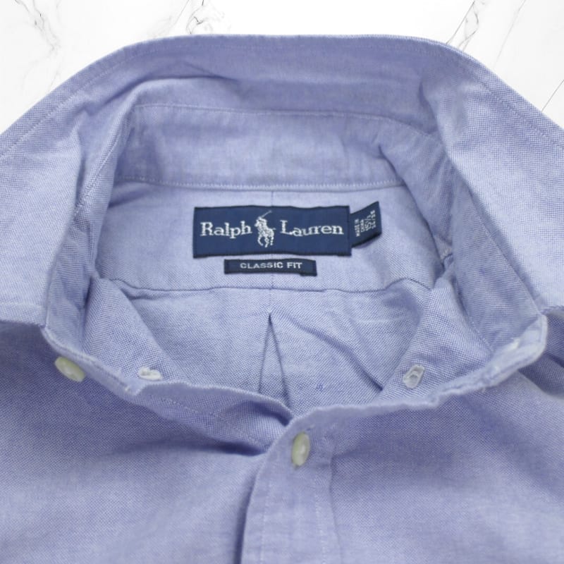Vintage Polo Ralph Lauren Classic Fit Shirt Blue