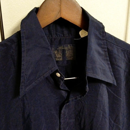 Oversized Shirt Deep Blue XL