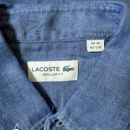 LACOSTE 100% Linen Shirt Size 39
