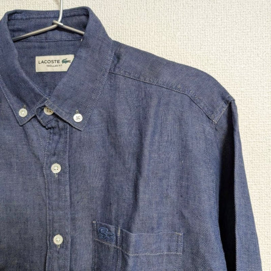 LACOSTE 100% Linen Shirt Size 39