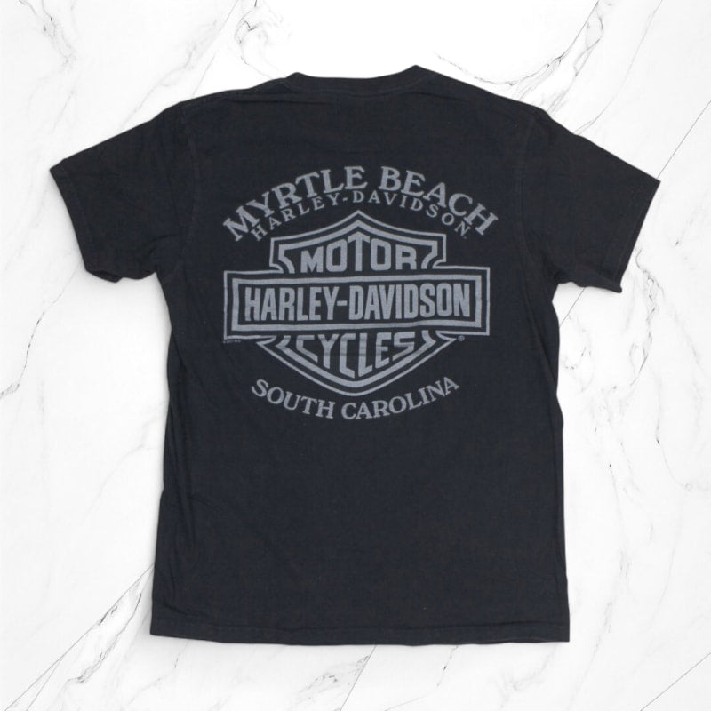 Vintage Harley Davidson T-Shirt Black