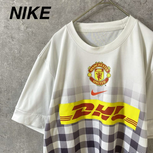 Nike Manchester United T-Shirt White M Size