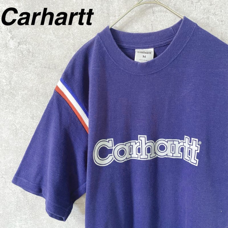 Carhartt Short Sleeve Polo T-Shirt Men's M Navy