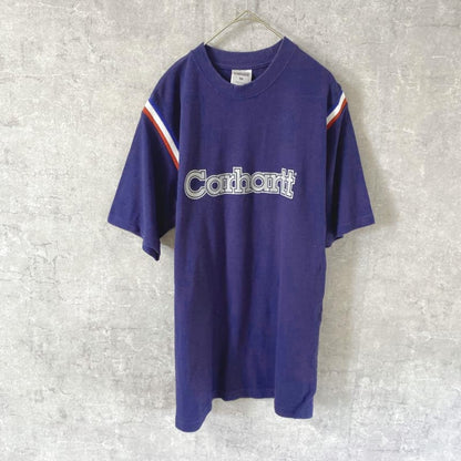 Carhartt Short Sleeve Polo T-Shirt Men's M Navy