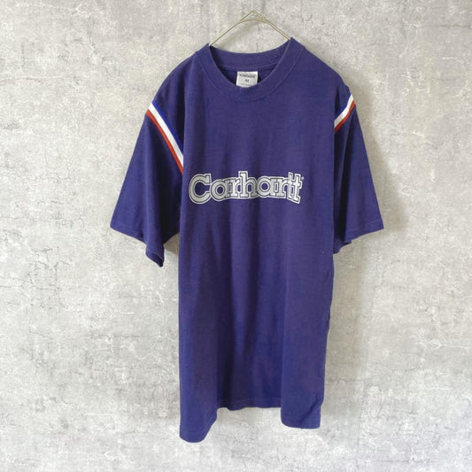 Carhartt Short Sleeve Polo T-Shirt Men's M Navy