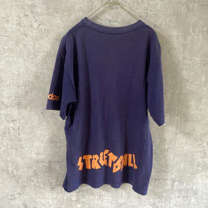 Adidas T-Shirt Navy Street Basketball Men's S Size