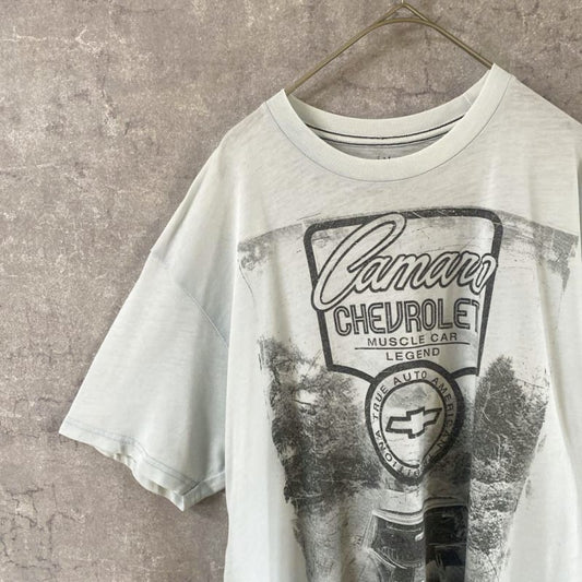 Camaro Chevrolet T-Shirt Men's L Size