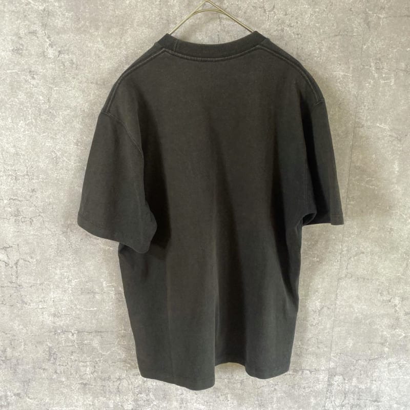 DANTON Black T-Shirt with Pocket M Size Women's
