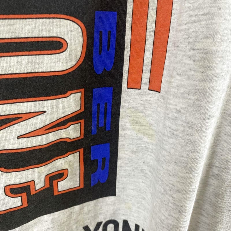 90s USA Made YONEX Gray T-Shirt Men's L Size