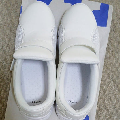 Nurse Shoes 24cm White Velcro New
