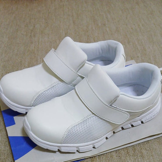 Nurse Shoes 24cm White Velcro New