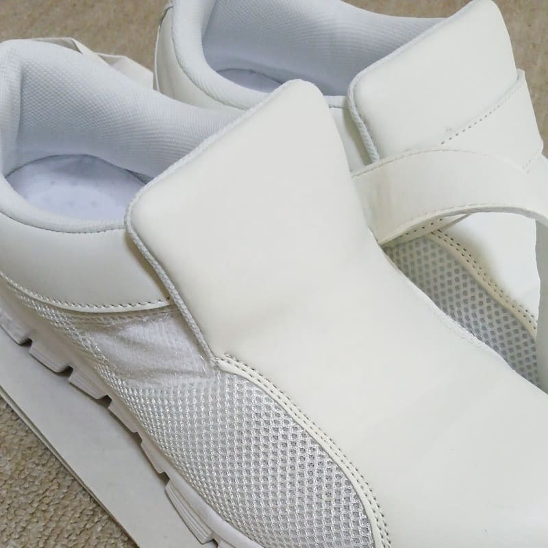 Nurse Shoes 24cm White Velcro New