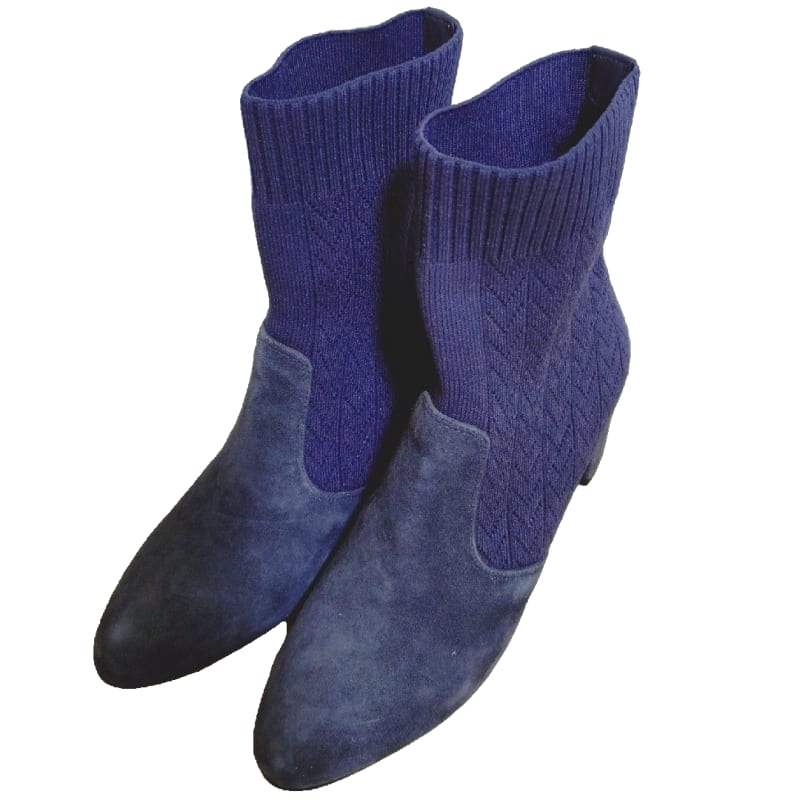 Regal Knit Short Boots 24cm