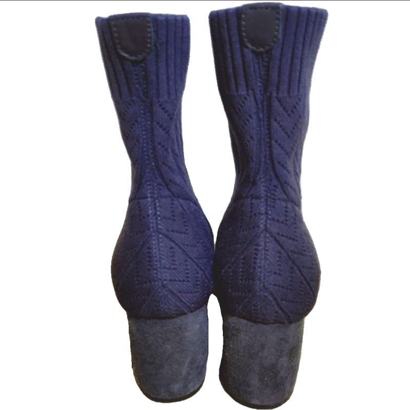 Regal Knit Short Boots 24cm