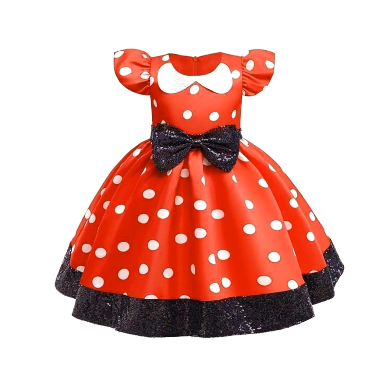Minnie Mouse Costume Kids Dress 110 Halloween