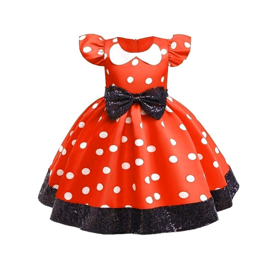 Minnie Mouse Costume Kids Dress 110 Halloween