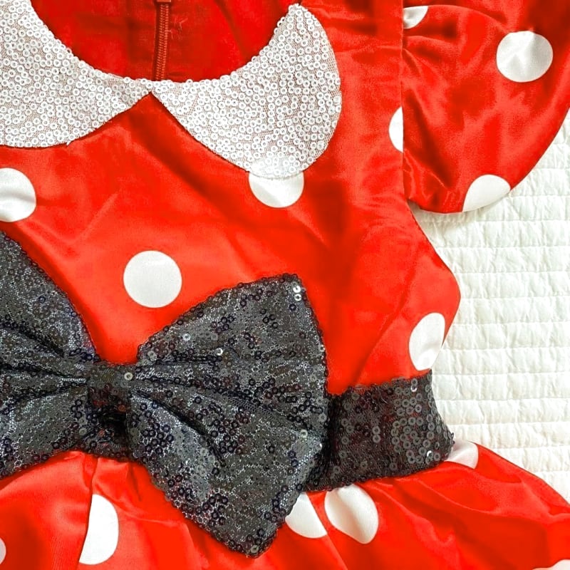 Minnie Mouse Costume Kids Dress 110 Halloween