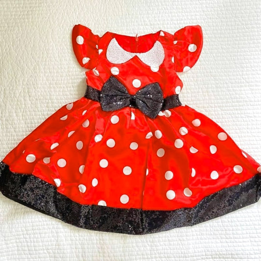 Minnie Mouse Costume Kids Dress 110 Halloween