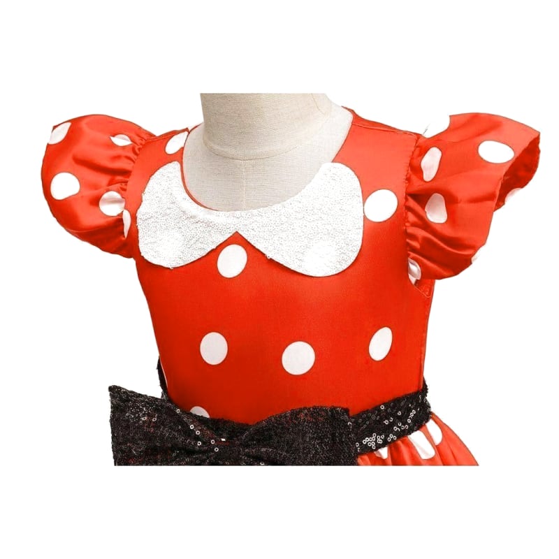 Minnie Mouse Costume Kids Dress 110 Halloween