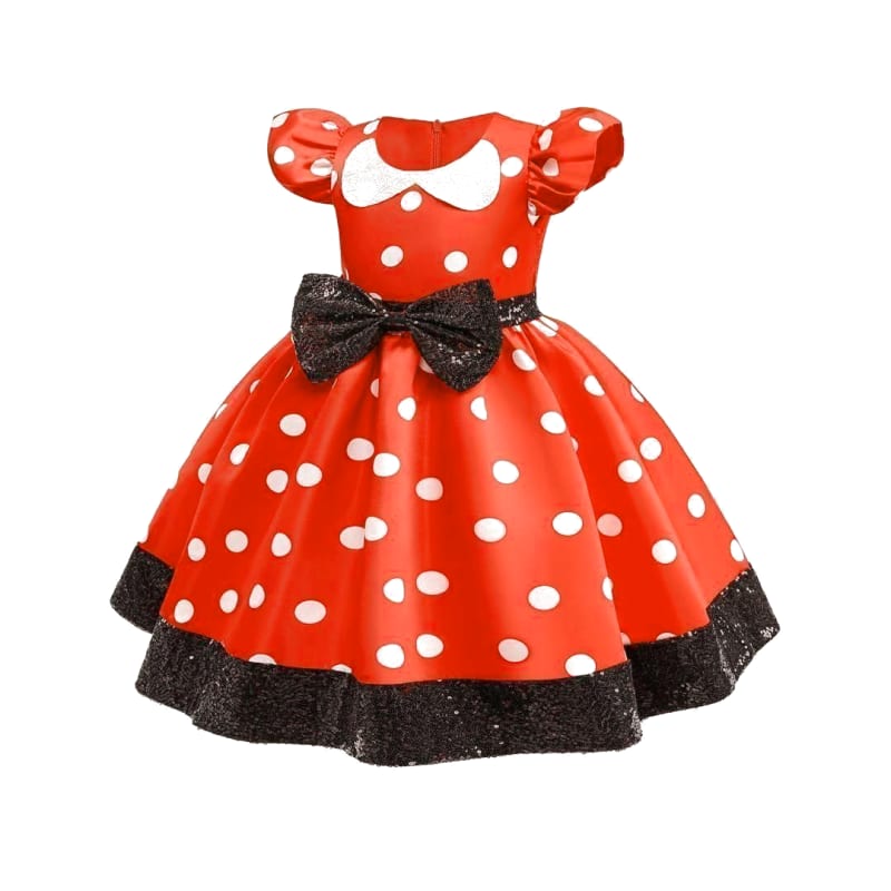Minnie Mouse Costume Kids Dress 110 Halloween