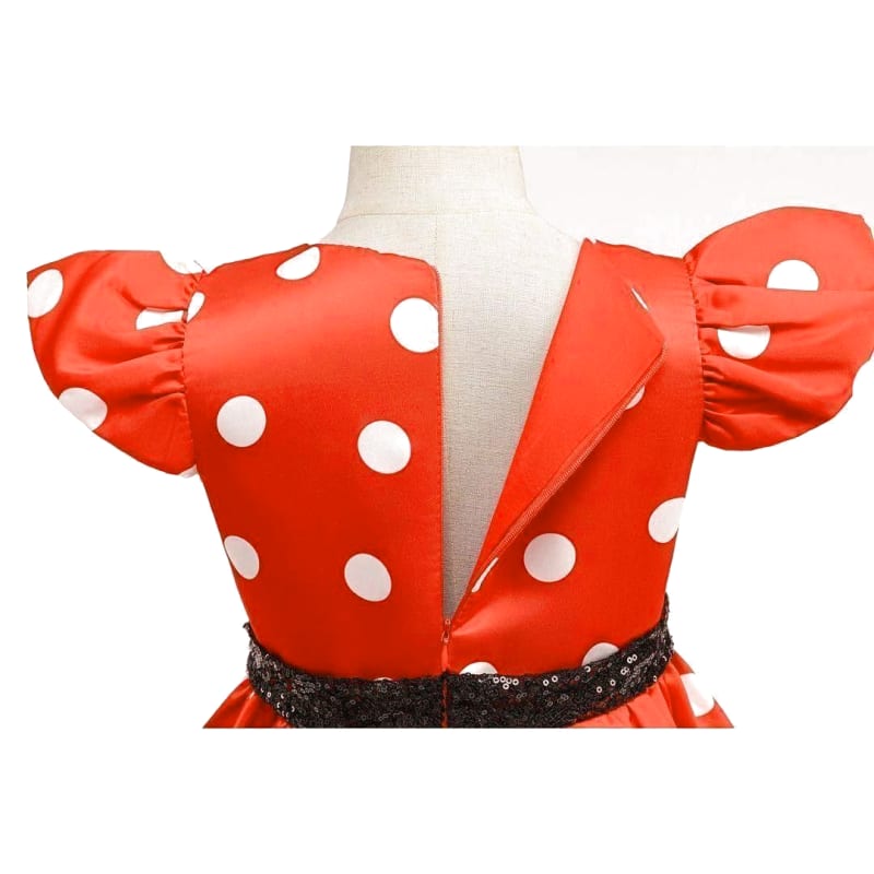 Minnie Mouse Costume Kids Dress 110 Halloween