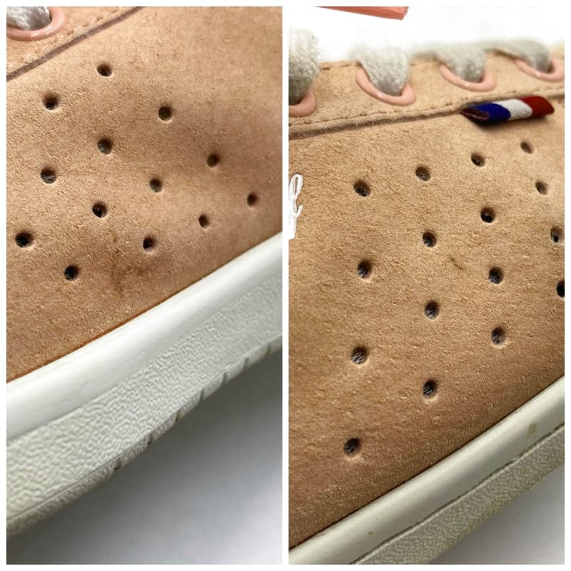 Le Coq Sportif Sneakers 22.5cm Pink Suede Women's