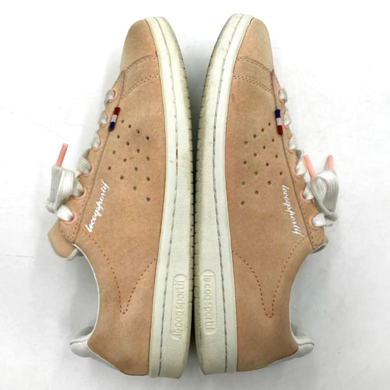 Le Coq Sportif Sneakers 22.5cm Pink Suede Women's