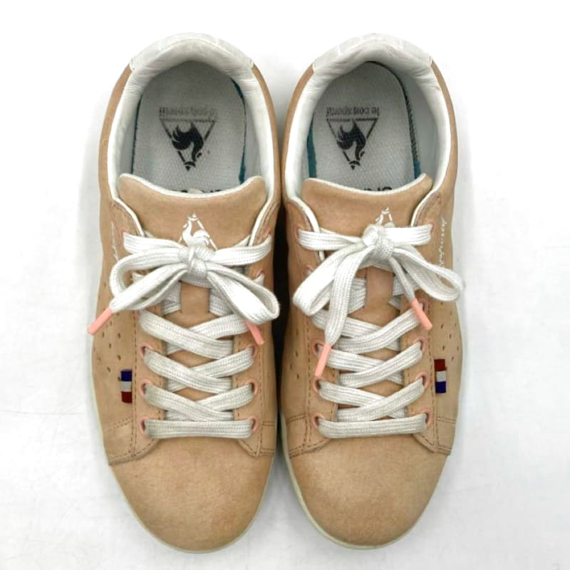 Le Coq Sportif Sneakers 22.5cm Pink Suede Women's