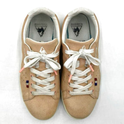Le Coq Sportif Sneakers 22.5cm Pink Suede Women's