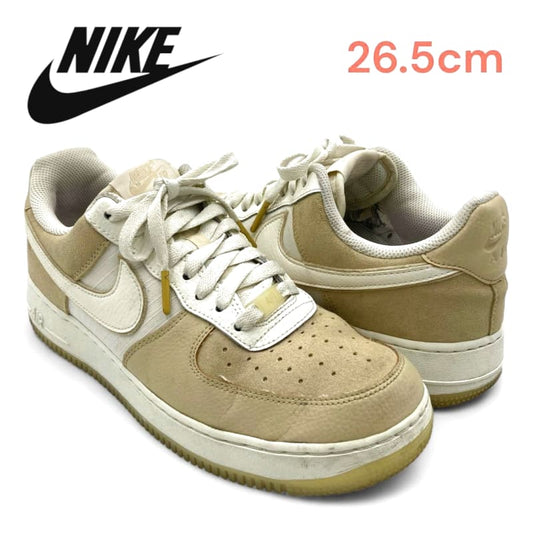 Rare Nike Air Force 1 '07 26.5cm Beige